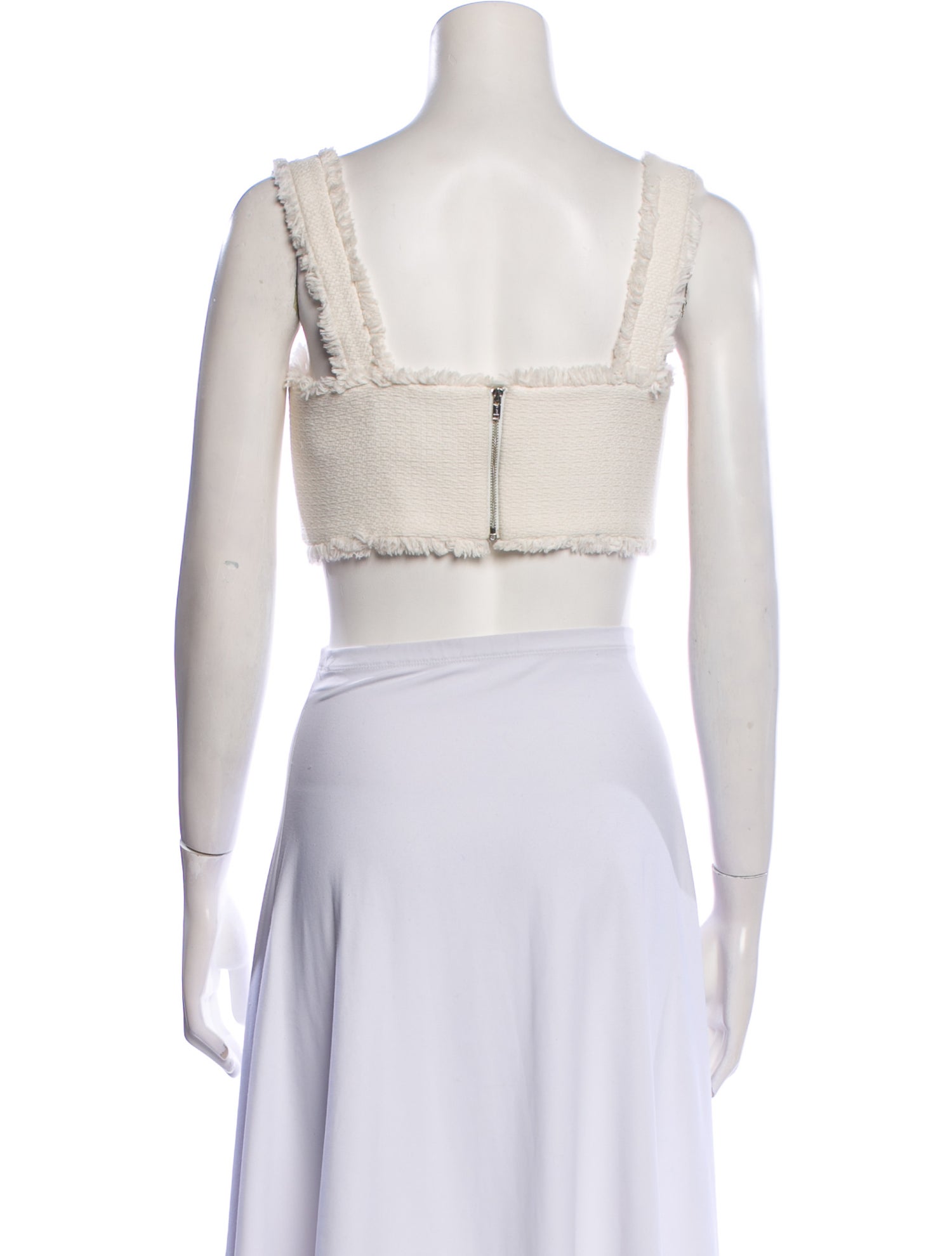 Alexis Square Neckline Sleeveless Crop Top